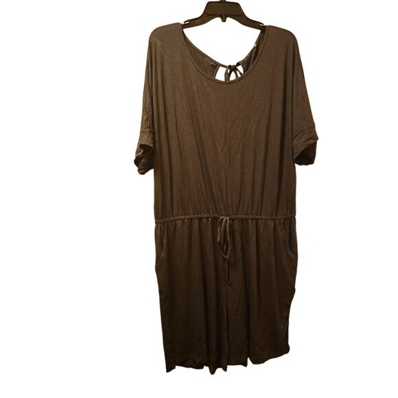 Rebdolls Romper Women's 5x Green/ Gray - Picture 4 of 4